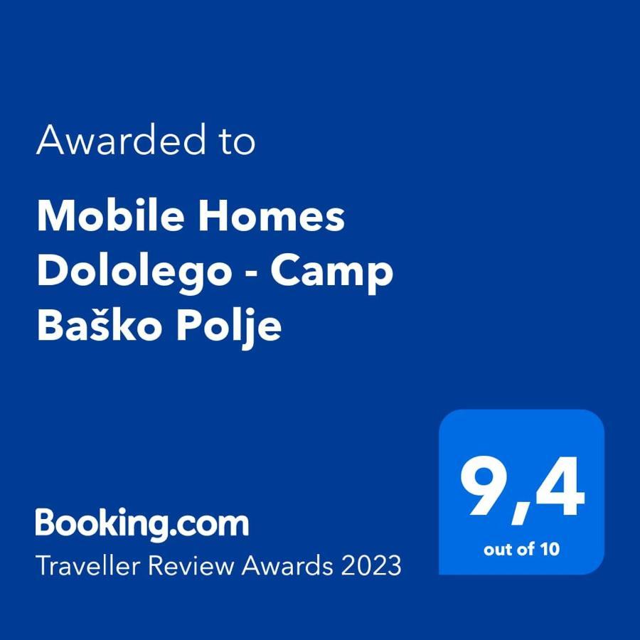 Mobile Homes Dololego - Camp Basko Polje Baška Voda Exteriér fotografie